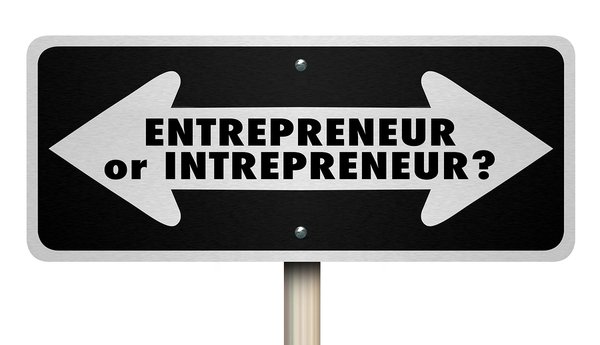 Entrepreneur sign.