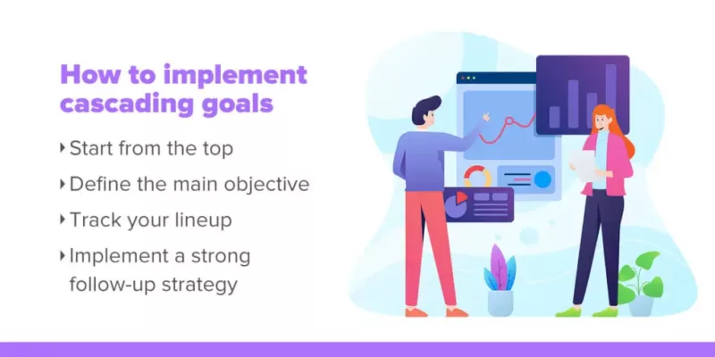 how to implement cascading goals