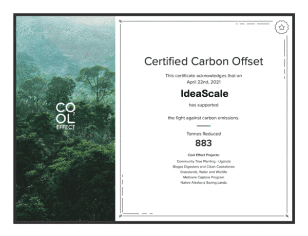 Certified Carbon Offset