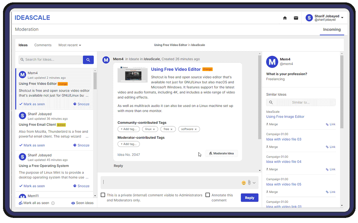 pt Moderation dashboard pt Moderation dashboard
