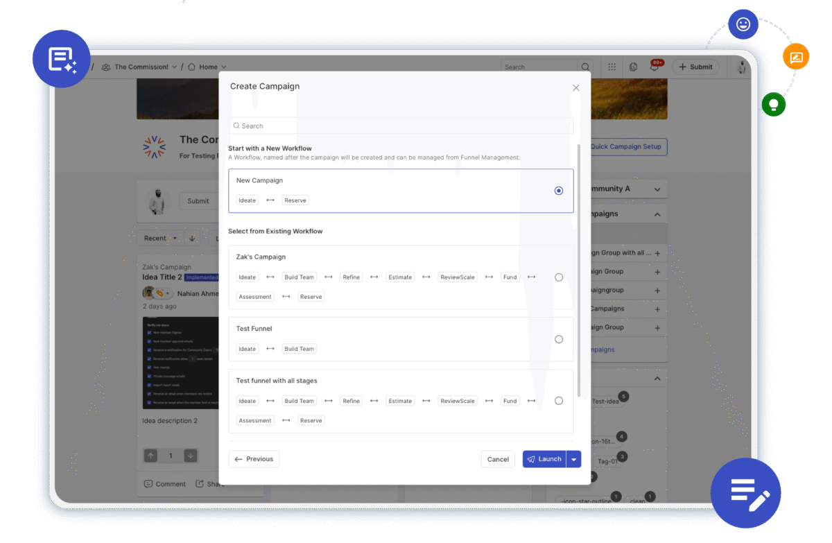 IdeaScale's Quick Campaign Setup: Launch Campaigns Faster and Simplify ...